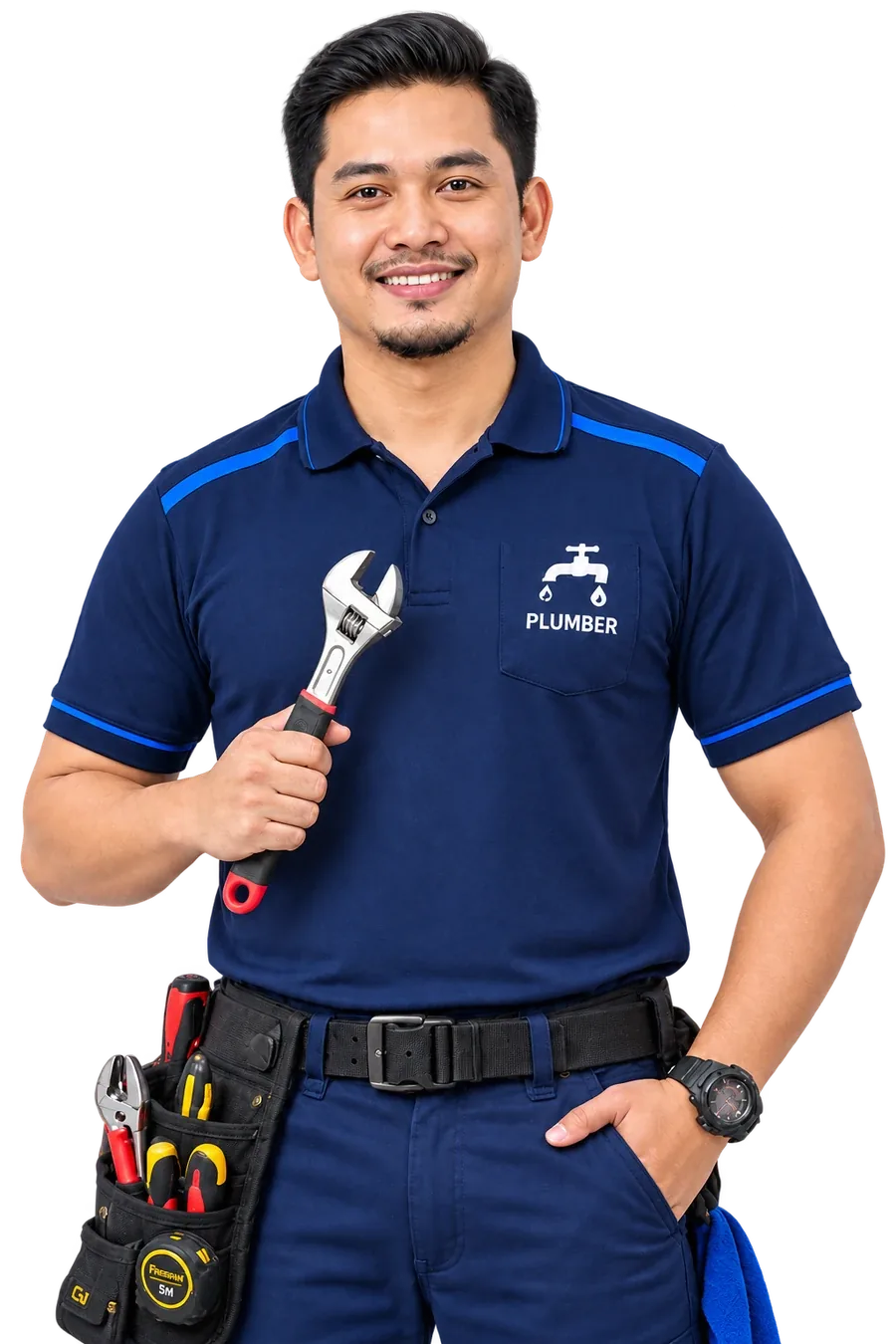 Plumber Ahmad bersedia membantu